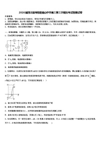 2026届四川省绵阳是南山中学高三第三次模拟考试物理试卷含解析