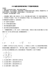 2026届四川省绵阳市高中高三下学期联考物理试题含解析