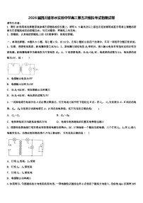 2026届四川省邻水实验中学高三第五次模拟考试物理试卷含解析