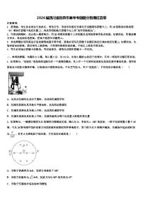 2026届四川省自贡市高考考前提分物理仿真卷含解析