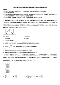2026届天津市宝坻区普通高中高三最后一模物理试题含解析
