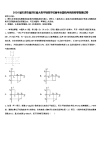 2026届天津市南开区南大奥宇培训学校高考全国统考预测密卷物理试卷含解析