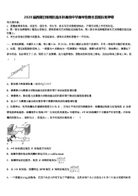 2026届西藏日喀则区南木林高级中学高考物理全真模拟密押卷含解析
