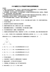 2026届西北工业大学附属中学高考仿真卷物理试题含解析