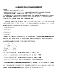 2026届新疆维吾尔自治区高考仿真卷物理试卷含解析