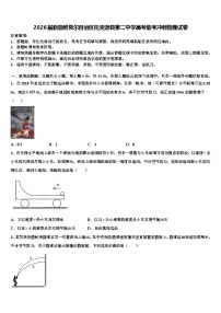 2026届新疆维吾尔自治区托克逊县第二中学高考临考冲刺物理试卷含解析