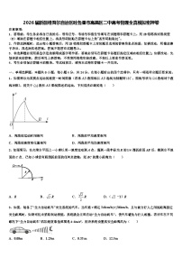 2026届新疆维吾尔自治区吐鲁番市高昌区二中高考物理全真模拟密押卷含解析