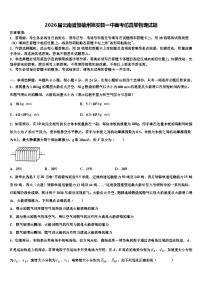 2026届云南省楚雄州姚安县一中高考仿真卷物理试题含解析