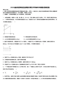 2026届远程授课湖北省襄阳市第五中学高考冲刺模拟物理试题含解析