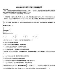2026届宜宾市重点中学高考物理四模试卷含解析