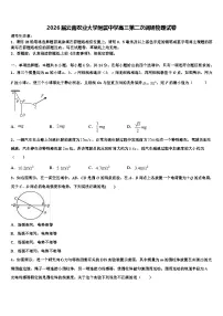 2026届云南农业大学附属中学高三第二次调研物理试卷含解析