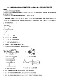 2026届新疆昌吉回族自治州昌吉州第二中学高三第一次模拟考试物理试卷含解析