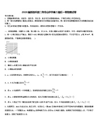 2026届新疆兵团二师华山中学高三最后一卷物理试卷含解析