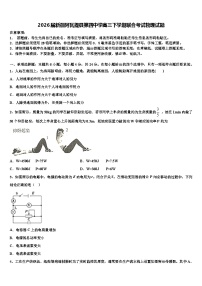 2026届新疆阿瓦提县第四中学高三下学期联合考试物理试题含解析