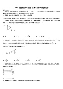 2026届西藏拉萨市那曲二中高三冲刺模拟物理试卷含解析