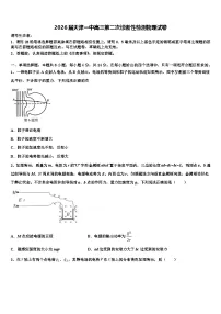 2026届天津一中高三第二次诊断性检测物理试卷含解析