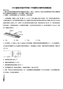 2026届铜川市重点中学高三下学期第五次调研考试物理试题含解析