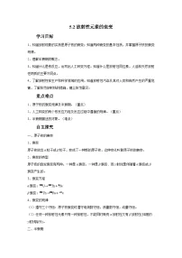 人教版 (2019)选择性必修 第三册放射性元素的衰变学案设计