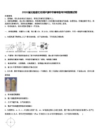 2026届云南省红河州泸源中学高考临考冲刺物理试卷含解析