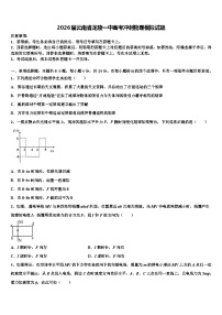 2026届云南省龙陵一中高考冲刺物理模拟试题含解析