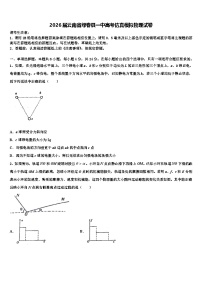 2026届云南省绿春县一中高考仿真模拟物理试卷含解析