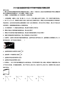 2026届云南省昭通市重点中学高考考前提分物理仿真卷含解析
