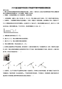 2026届云南省中央民族大学附属中学高考考前模拟物理试题含解析