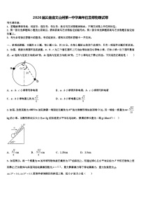 2026届云南省文山州第一中学高考仿真卷物理试卷含解析