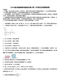 2026届云南省曲靖市西南名校高三第二次诊断性检测物理试卷含解析