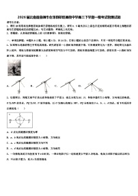 2026届云南省曲靖市会泽县茚旺高级中学高三下学期一模考试物理试题含解析