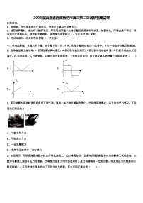 2026届云南省西双版纳市高三第二次调研物理试卷含解析