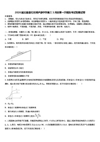 2026届云南省红河州泸源中学高三3月份第一次模拟考试物理试卷含解析