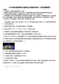 2026届云南省昆明市云南民族大学附属中学高三一诊考试物理试卷含解析