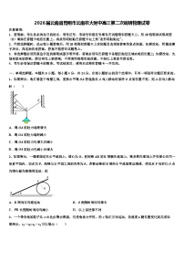 2026届云南省昆明市云南农大附中高三第二次调研物理试卷含解析