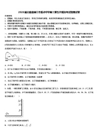 2026届云南省丽江市重点中学高三第五次模拟考试物理试卷含解析