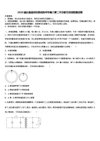 2026届云南省澜沧县民族中学高三第二次诊断性检测物理试卷含解析