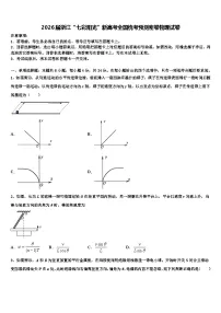 2026届浙江“七彩阳光”新高考全国统考预测密卷物理试卷含解析