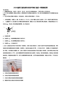 2026届浙江省杭州市余杭中学高三最后一卷物理试卷含解析