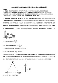2026届浙江省衢州高级中学高三第三次模拟考试物理试卷含解析