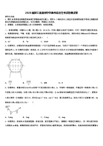 2026届浙江省温州中学高考适应性考试物理试卷含解析