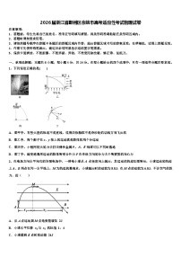 2026届浙江省鄞州区余姚市高考适应性考试物理试卷含解析