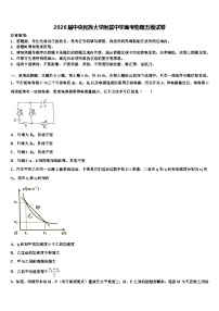 2026届中央民族大学附属中学高考物理五模试卷含解析