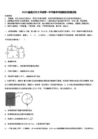 2026届重庆市大学城第一中学高考考前模拟物理试题含解析