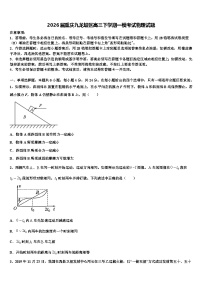 2026届重庆九龙坡区高三下学期一模考试物理试题含解析