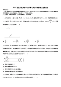 2026届重庆市第十一中学高三第四次模拟考试物理试卷含解析