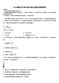 2026届重庆市万州中学高三第五次模拟考试物理试卷含解析