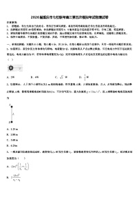 2026届重庆市七校联考高三第五次模拟考试物理试卷含解析