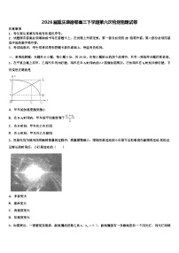 2026届重庆康德卷高三下学期第六次检测物理试卷含解析