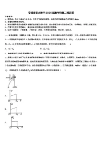 安徽省安大附中2026届高考物理二模试卷含解析