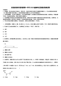 安徽省亳州市蒙城县第一中学2026届高考仿真模拟物理试卷含解析